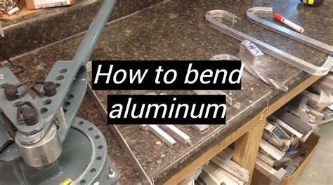 can you bend aluminum sheet metal|bending aluminum pipe by hand.